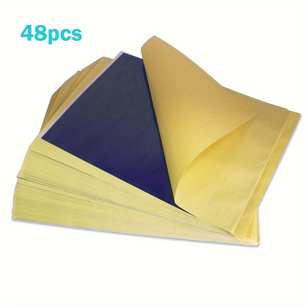 TEMU 12/ stuks Tattoo Vierlaags Transferpapier - Hoogwaardig Transferpapier Speciaal Ontworpen voor Precieze Tattoo's - Heldere en Duurzame Transfer,