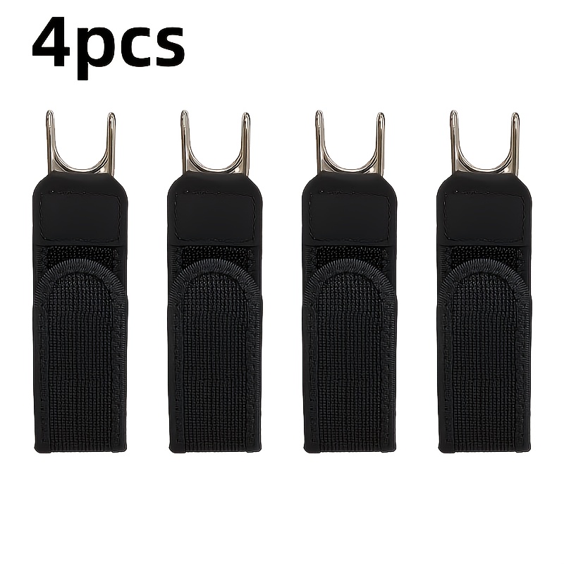 TEMU 4pcs Belt Buckles, Loose-fit Jeans Belt Buckles, Seamless Denim Buckles, Adjustable Jeans Pants Buckles, Comfortable And Stylish For Men And