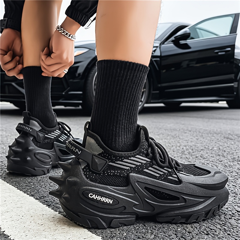 Plus-size Fashionable Design Socks Shoes, Versatile Casual Platform Sneakers