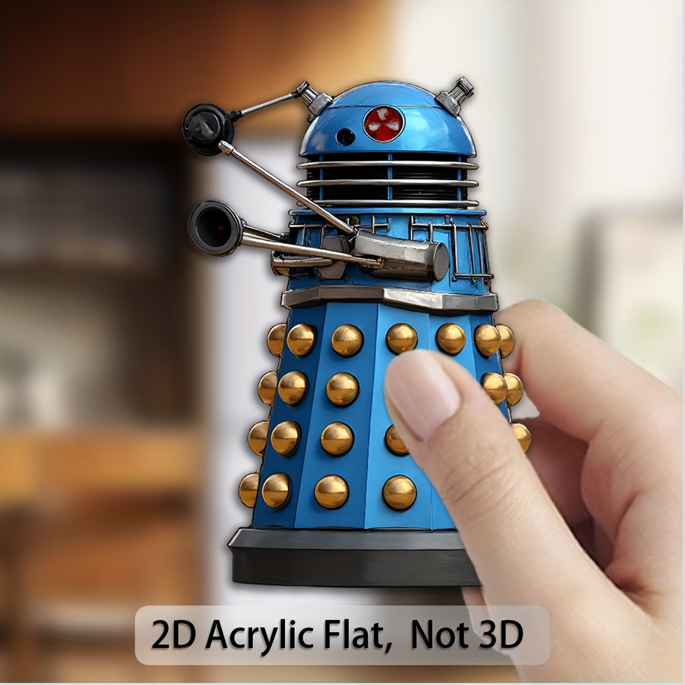 TEMU 1 Refrigerator Magnet With Magnetic Base - Acrylic Fridge Magnet With Strong And Fade-resistant , For Sticking Notes And Photos, Decorative