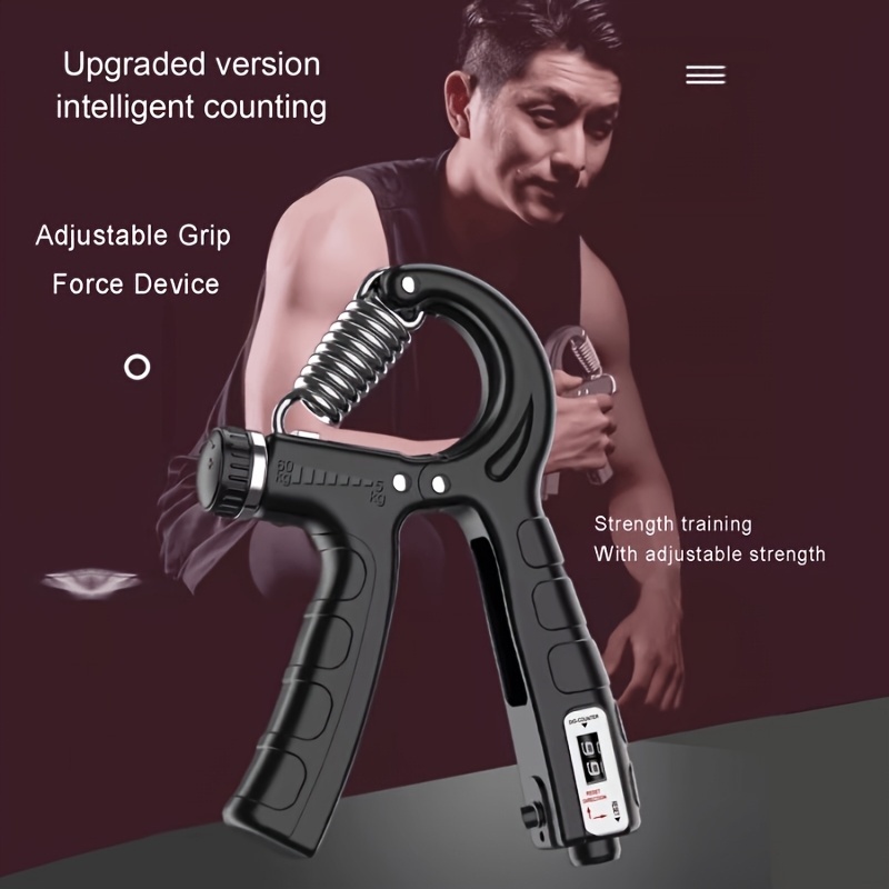 Adjustable Hand Gripper and Resistance Band Set for Strength Training