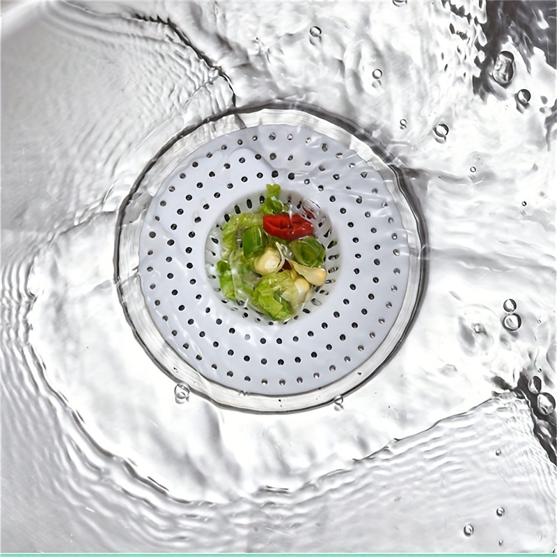 1/3pcs Household Kitchen Sink Bathroom Floor Drain Filter Mesh, Sewer Filter, Toilet Anti-Clog Anti-Insect Cover, Kitchen Water Filter Mesh