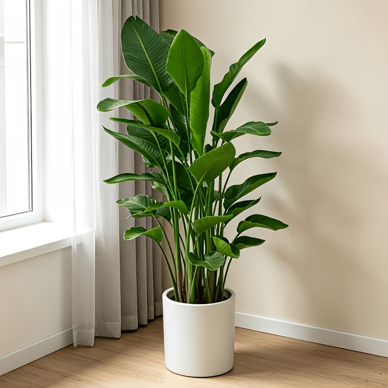 47 inch extra large faux   enlarged leaves indoor outdoor use   realistic greenery suitable for home office garden memorial day fathers day mothers day weddings oktoberfest and  