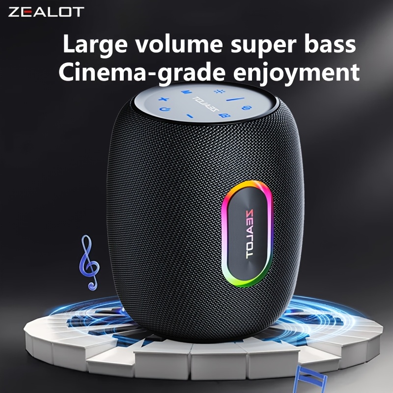 ZEALOT S64 50W RGB Home Speaker with 7200mAh Battery
