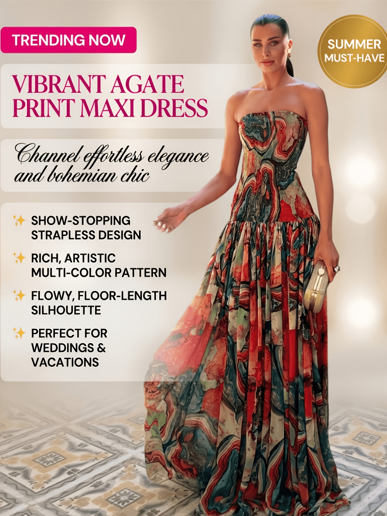 plus size red dress formal Idia Plus Size Evening Gown In Burgundy main image 0
