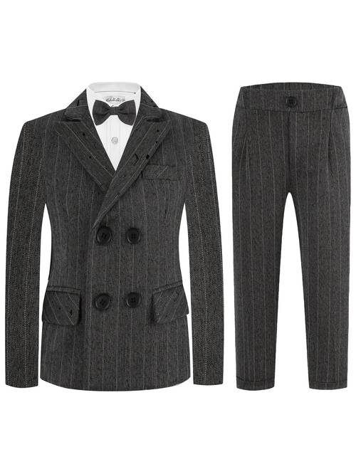New boys suit, vest, pants, tie, suitable for piano , performances, weddings, birthdays, formal occasions, formal dress, daily wear (suit+vest+pants+tie), no white shirt
