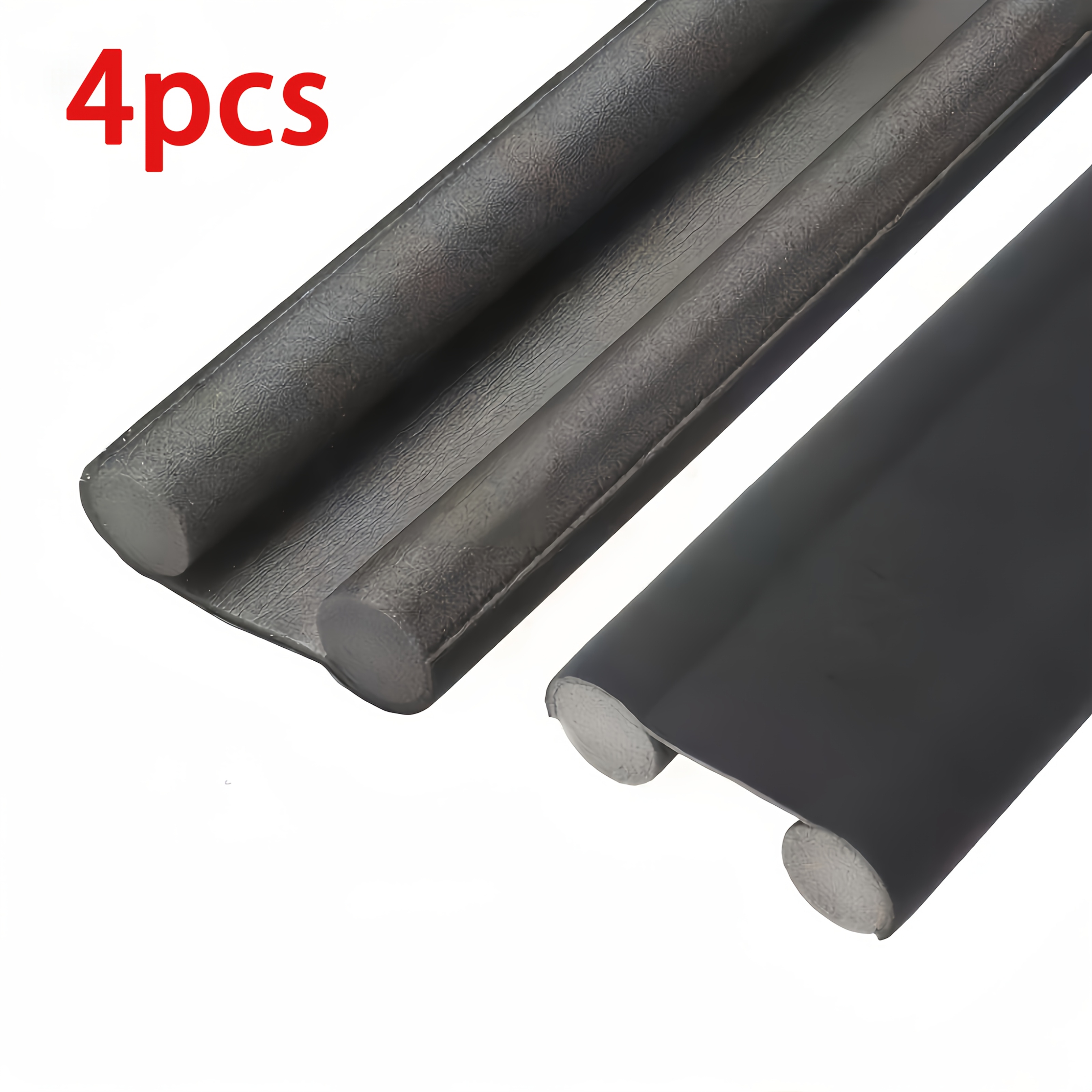 4pcs Set Commercial Home Door Sealing Strip Silent Windproof Door Bottom Weatherproof Window Windproof Windbreak Adjustable Door Sweep