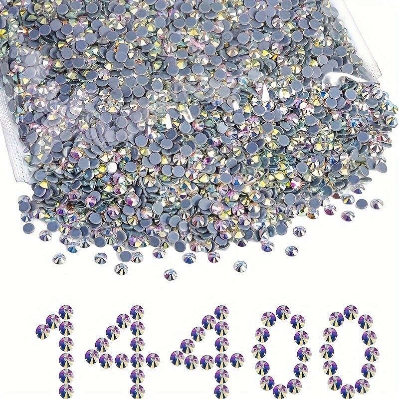 

Large Bulk Hotfix Crystal Ab Glass Rhinestones, Ss30\\ For Nails Art, Makeup, Bags, Pens, Shoes, Bottles, Tumblers, Clothes Decoration And Diy Projects