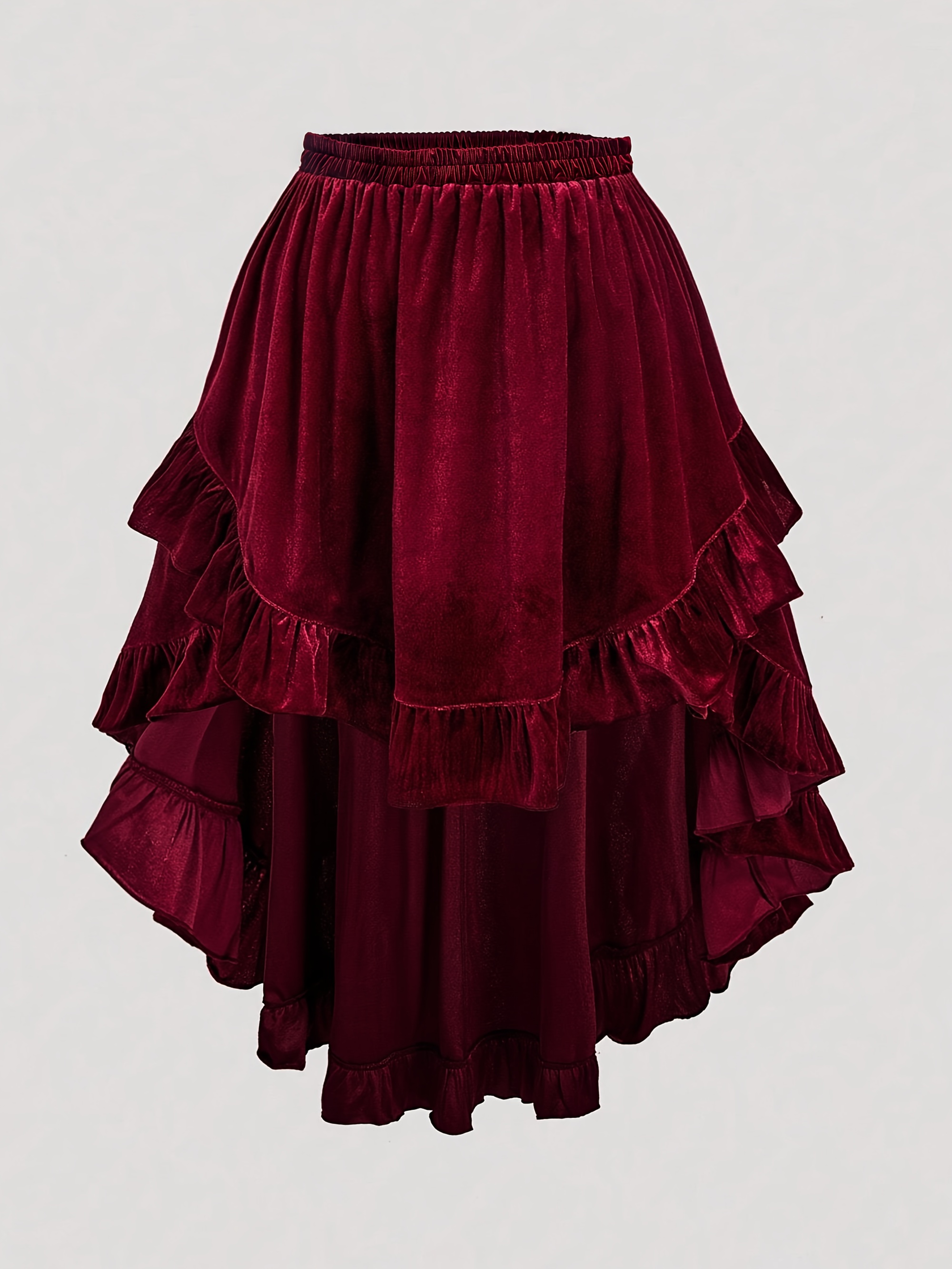 red flowy skirt United Kingdom