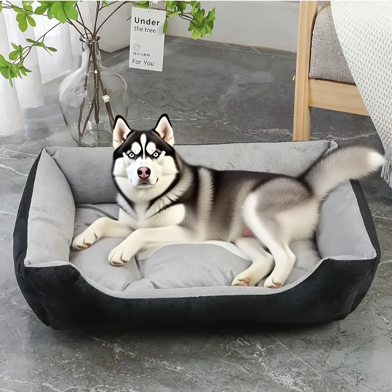 new summer     bed multi size design for small to large dogs and cats deep sleep mat   use thick polyester filling   fabric plush warm padding suitable for 2 3 pets simultaneously 16 indoor scenes Product details 0