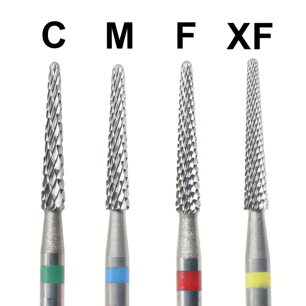 

Hot New Nail Drill Bits Pedicure Carbide Milling Cutter For Nail Files Manicure Cutter Nail Art Tool 2. For All Drill Machine Steel Material C,m,f,xf