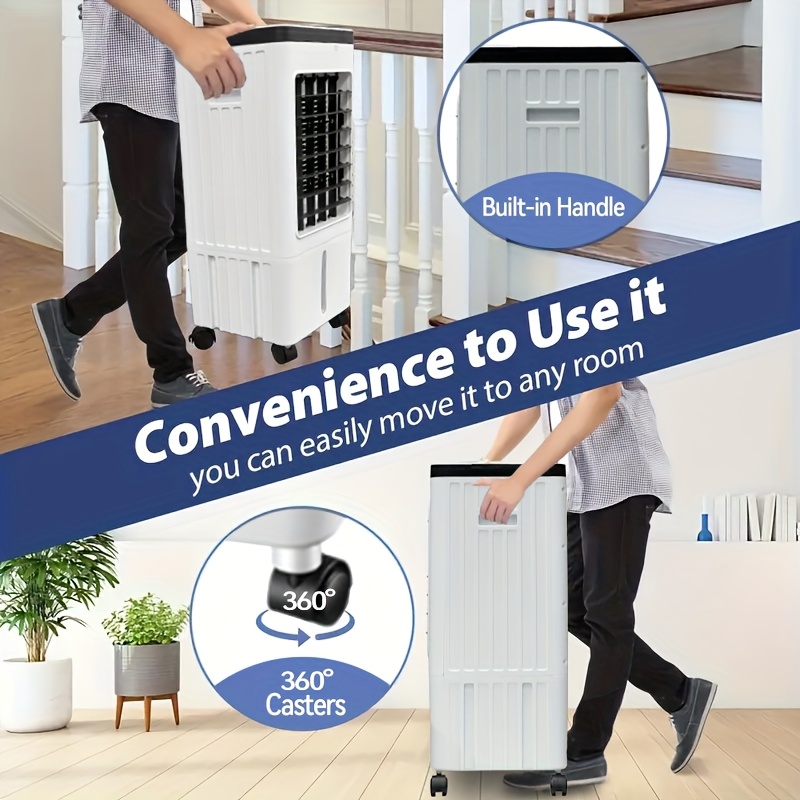 Portable Cooling Fan, 1800 CFM Evaporative Air Conditioner, 3-In-1... product image 4