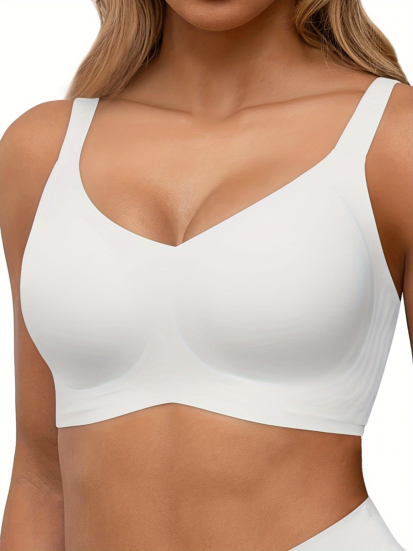 seamless womens wire free full coverage bra regular and plus sizes