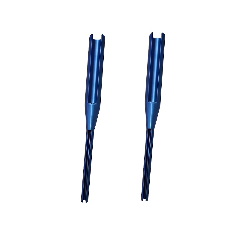 TEMU 2pcs Set Of Quick Knotting Aids, Plastic Cone-shaped Threaders, Smooth Threading Without Damaging Thread, Easy Knotting For Beginners, Suitable