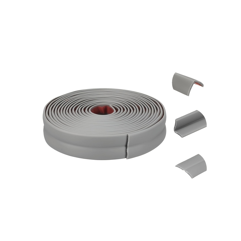1pc Of 2cm X 2m Adhesive Wall Trim Molding, Flexible Corner Trim For Protecting Inside And Outside Wall Edges