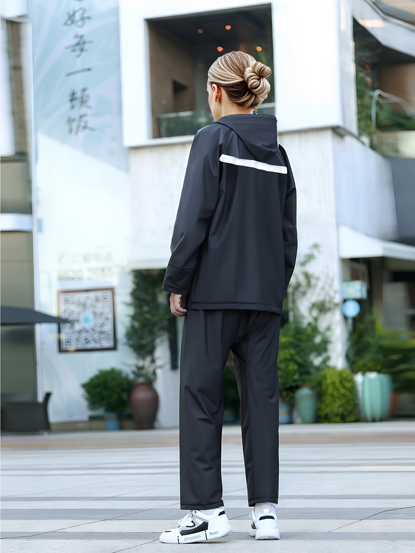 Parka Combinaison Pluie VÃ©lo Femme Veste De Pluie Femme