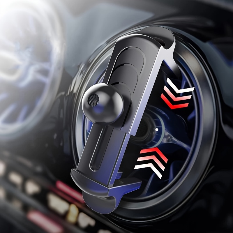 universal car phone mount 360 degree rotation round air vent