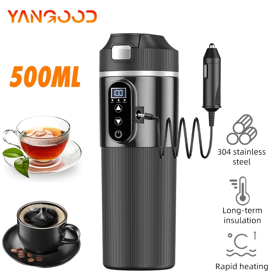 electric heating mug sold on Temu United States
