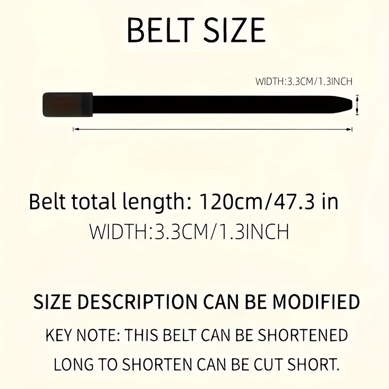 Men's Cross Pattern Business Fashion Belt with Smooth Automatic Buckle