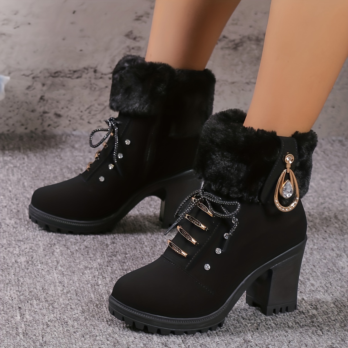 

[ ] 's Fashionable Ankle Boots - Comfortable -on , , And For Fall/