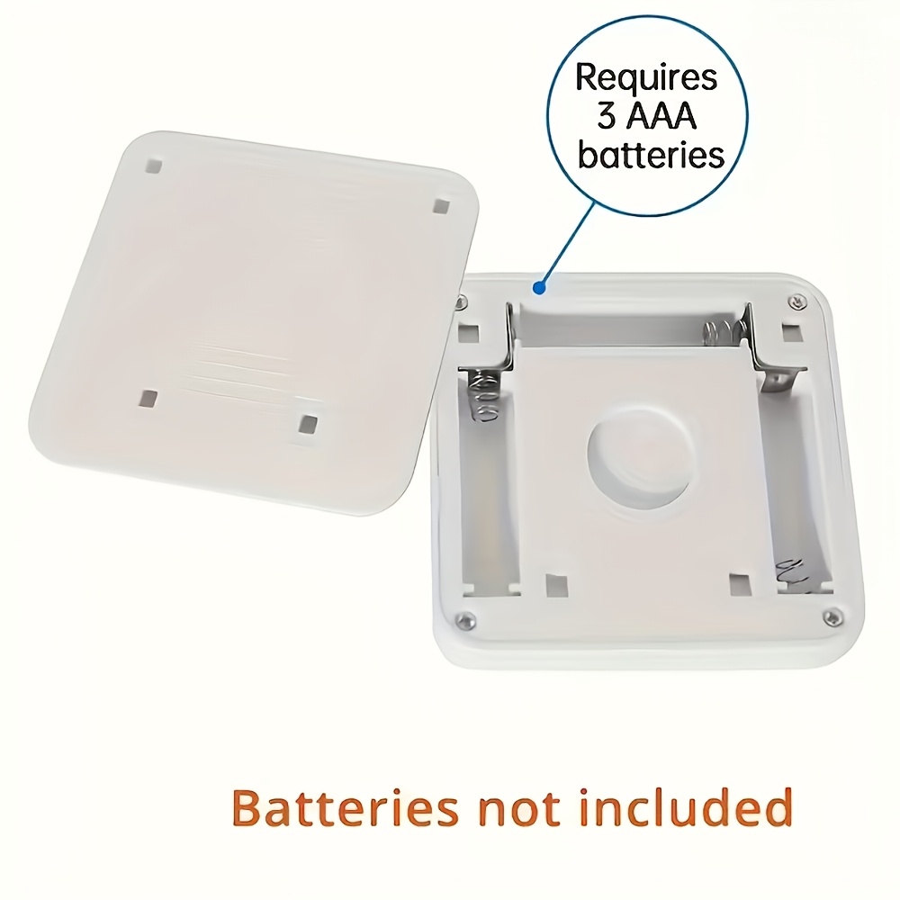 2pcs Smart Motion-Sensor 6-LED Floor/Ceiling/Wall Lamp Set