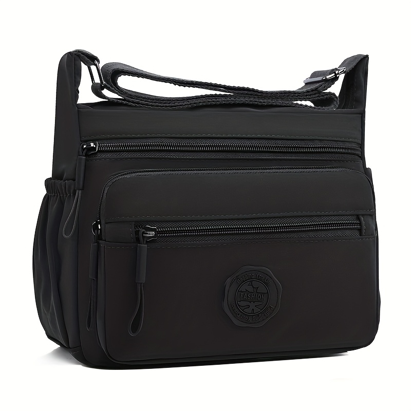 TEMU Fashionable Women's Crossbody Bag, Shoulder Bag, Storage, Side Pockets, Anti-theft Zipper At The Back, Suitable For Business Commuting, Vacation