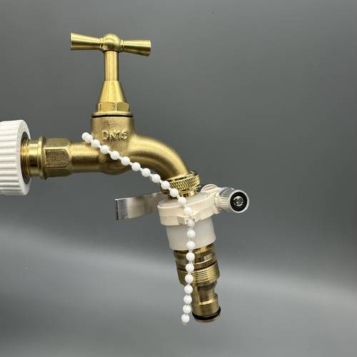 1pc quick connect faucet and hose connector durable metal garden adapter with design for kitchen and bathroom faucets connection solution