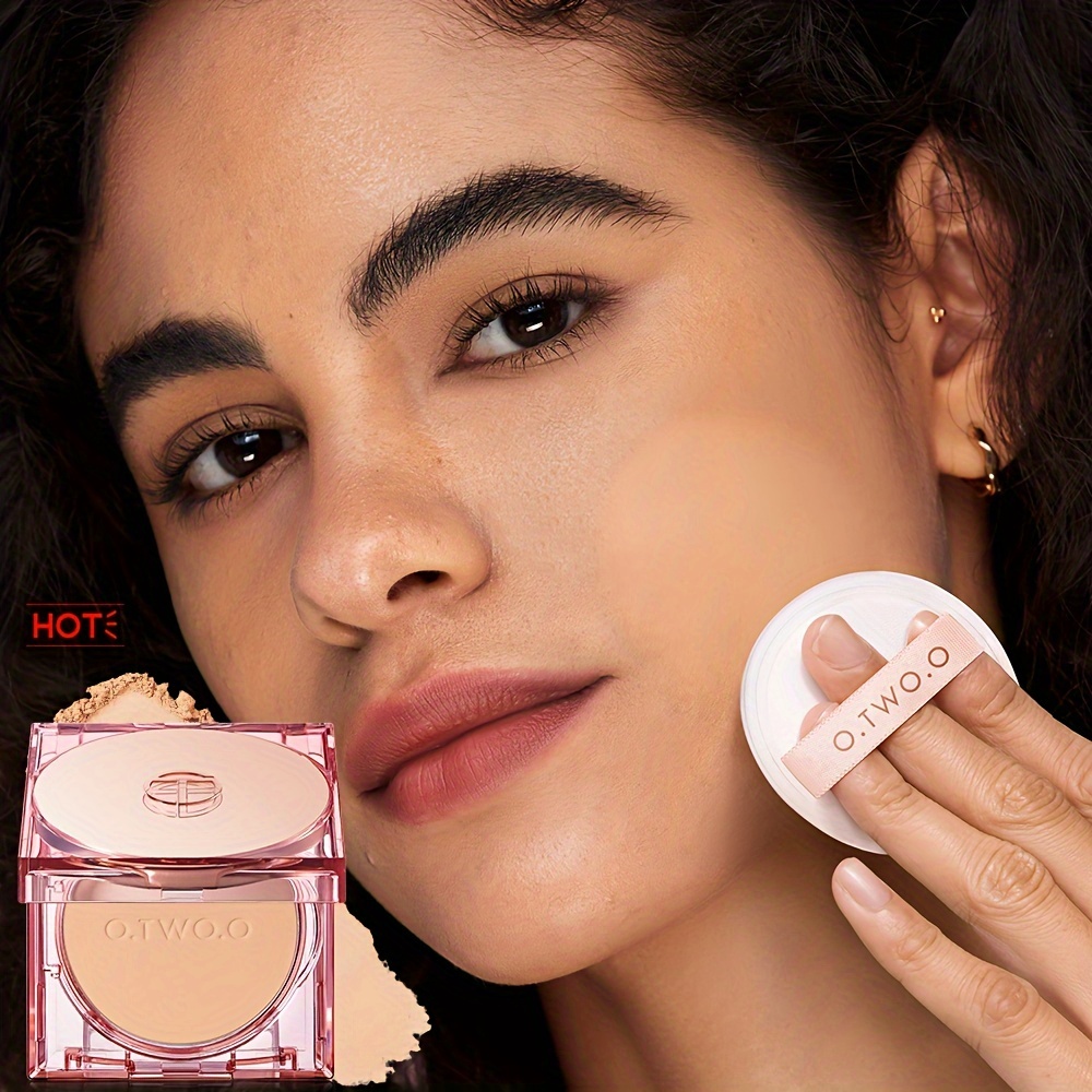 christmas gifts   o   focus face powder waterproof long lasting oil control 24h   tones anti transfer non absorbent for   types tones   puff makeup powder foundation     makeup for women