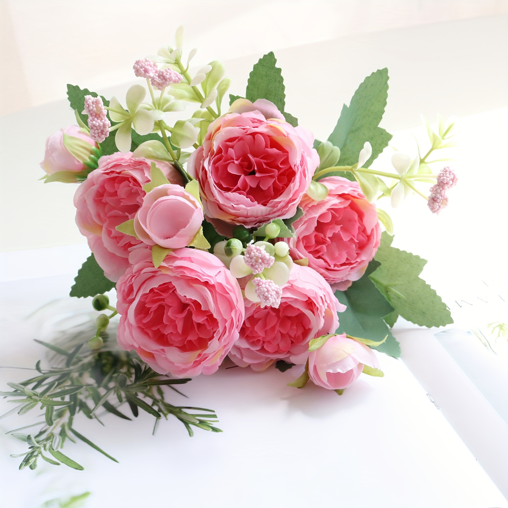 Flower Arrangements Artificial Centerpiece Simulation - Temu