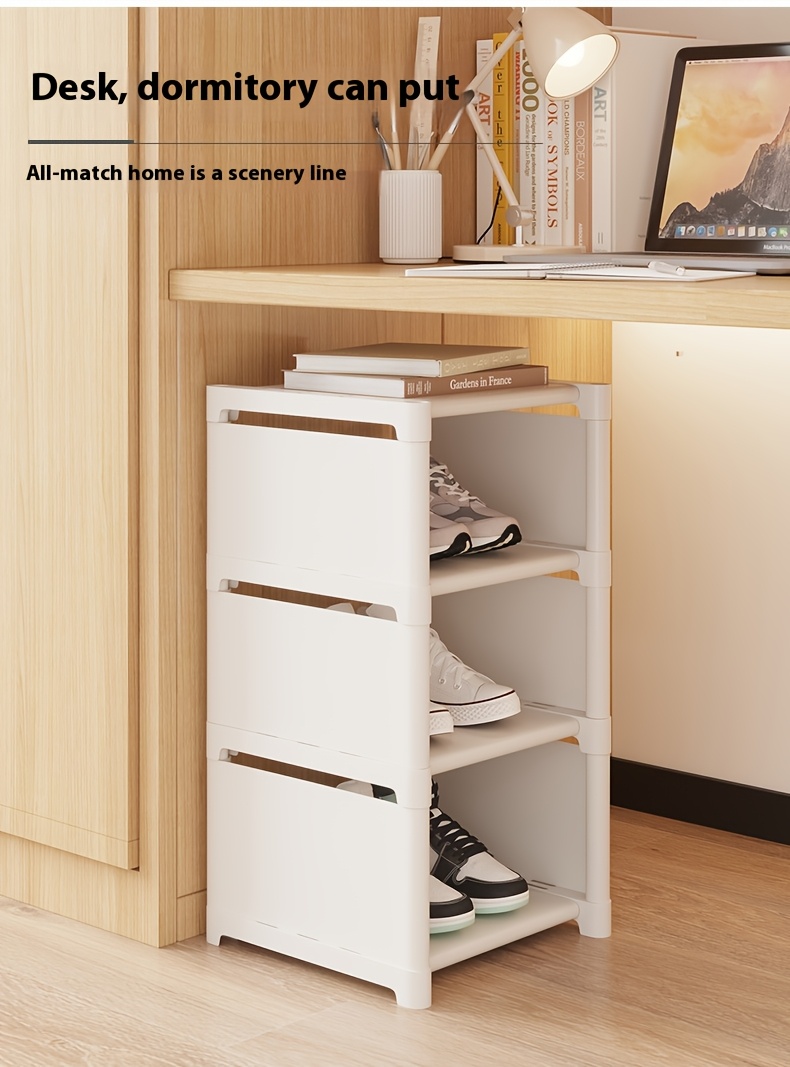 a 5 layer   home shoe rack and storage cabinet easy to assemble and use         in black and white colors with a small footprint remove one layer to store boots suitable for   shoe types details 6