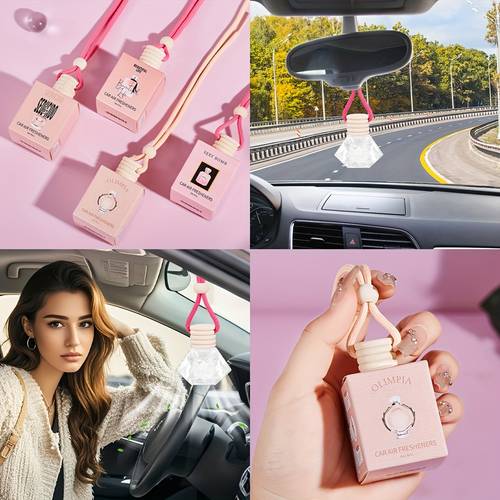 langanhaltender auto-lufterfrischer - auto-lufterfrischer mit ätherischen ölen für fahrzeuginnenraum, auto-diffuser, ohne batterie
