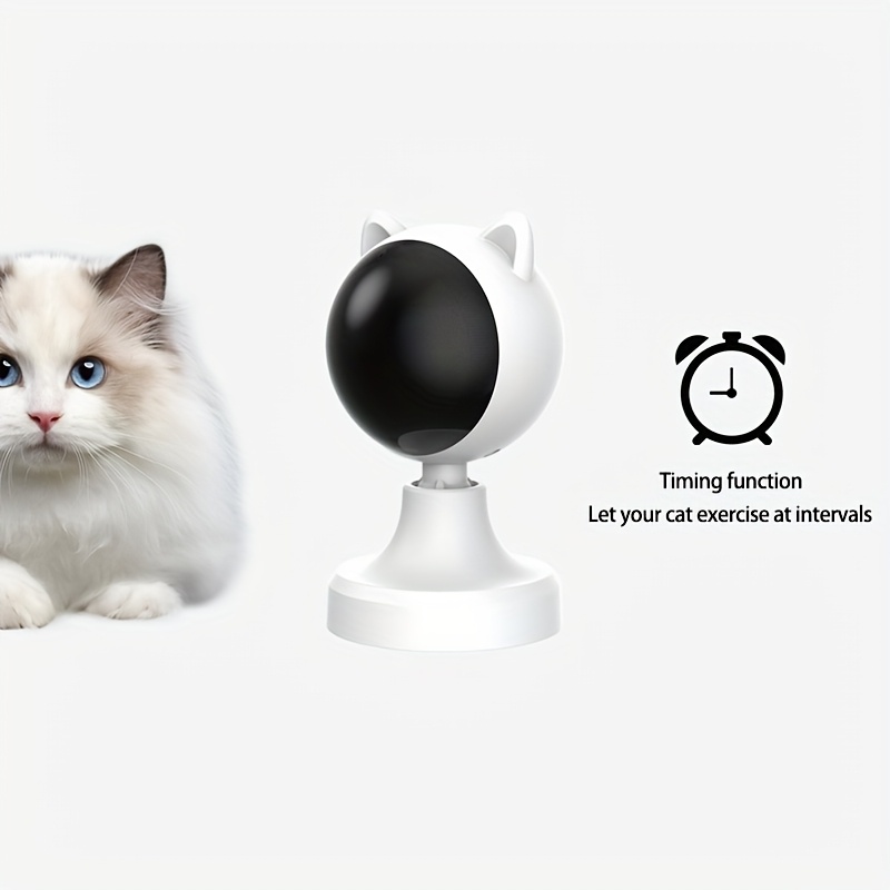 Laser Cat Toy with Timer and Adjustable Speed