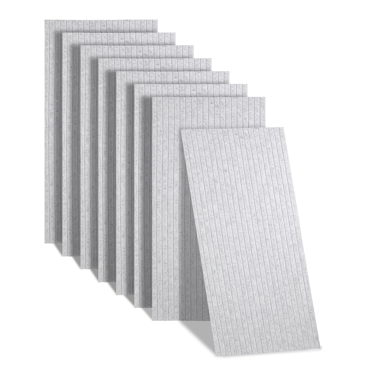 Image of Acoustic Panels, 120 X 60cm, Self-adhesive Acoustic Panels, Suitable For Home Offices, Living Rooms, And Offices; No Drilling Required; Wall Soundproofing; Black/gray
