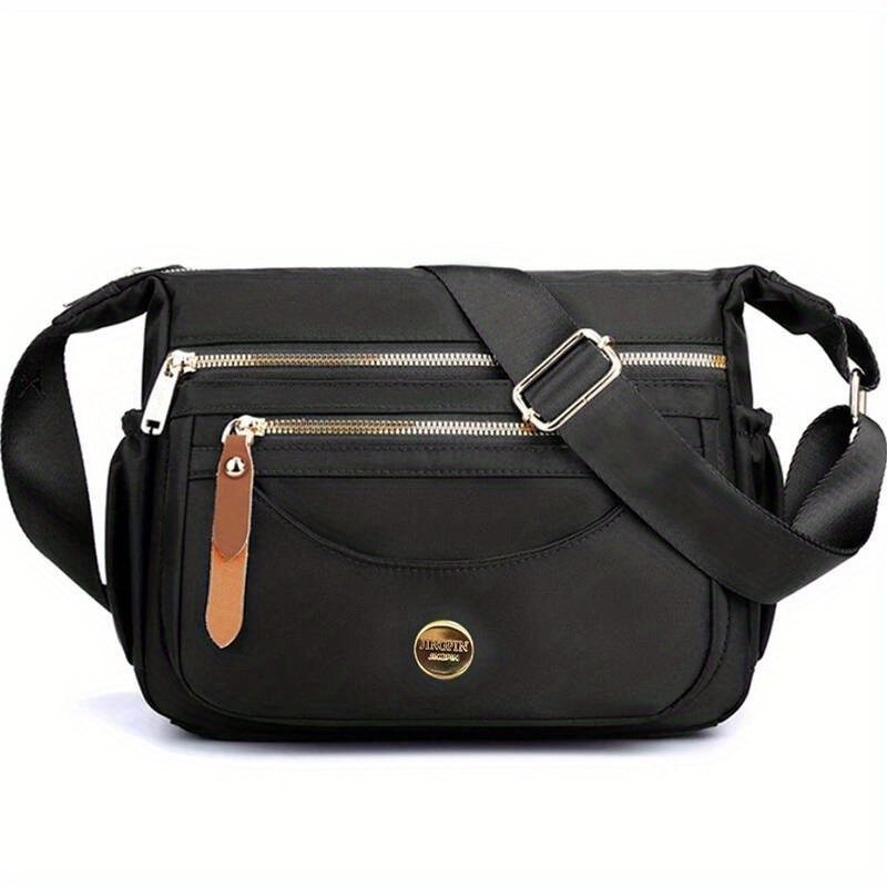 TEMU Bolso bandolera de un solo Lady Fangbao, bolso multicapa casual de moda [dirección de aleatoria]