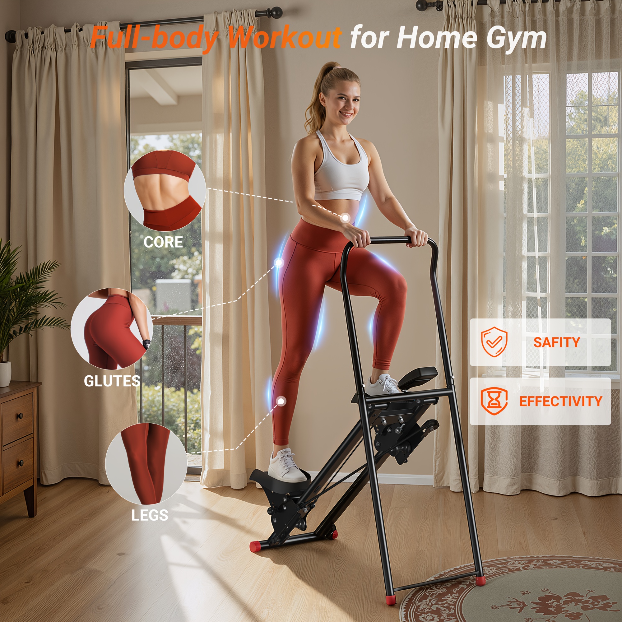 step up exercise machine sold on Temu United States