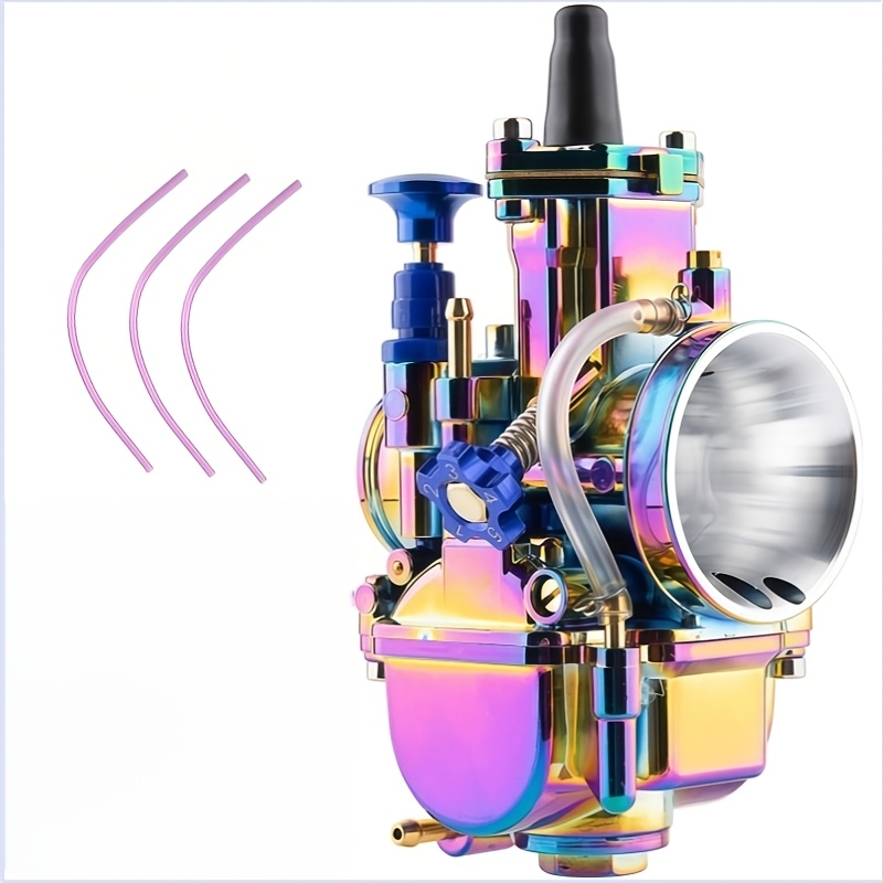 TEMU Pwk 26mm 28mm Carburetor (colorful Version) For 125cc To 250cc 2-stroke And 4-stroke Engines In Motorcycles, Scooters, Dirt Bikes, Motocross