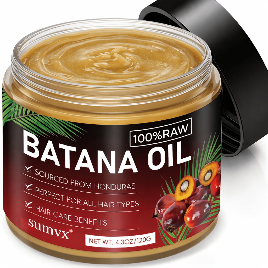 Honduran Batana Hair Oil - 100% , Moisturizing Hair Hair Types, Smooth For Dry, Damaged Hair, Ideal For Scalp And Hair Nourishment - Hair | Natural Hair Care | Smooth Texture
