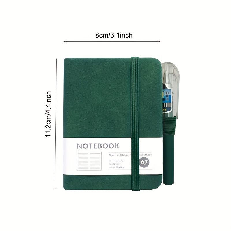 30 Pcs Mini Leather Pocket Notebooks - 4x2.5 Inch Softcover Journals With 50 Sheets Each