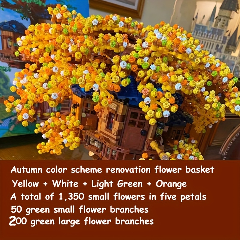 MOC Tree House Renovation Flower Stem Package