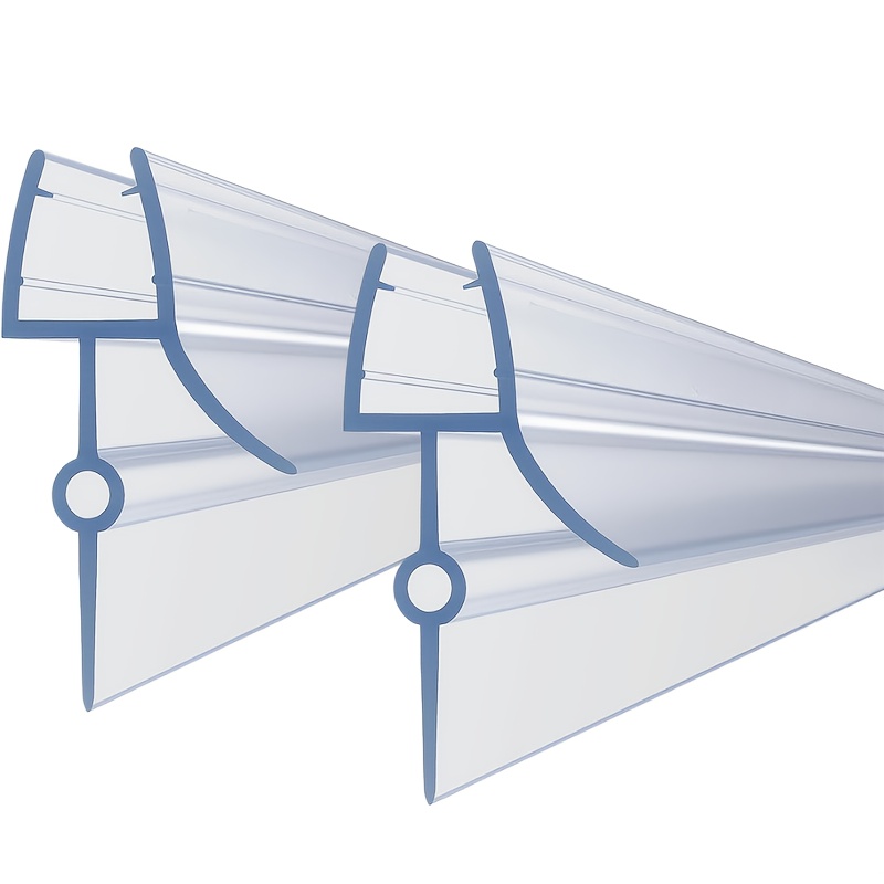 Image of This Set Includes 2 Pieces Measuring 70cm/27.56 Inches, Featuring An Extended Of 26.5mm. Are Designed For Shower Doors With , Compatible With 4mm-6mm Glass. Made From Material