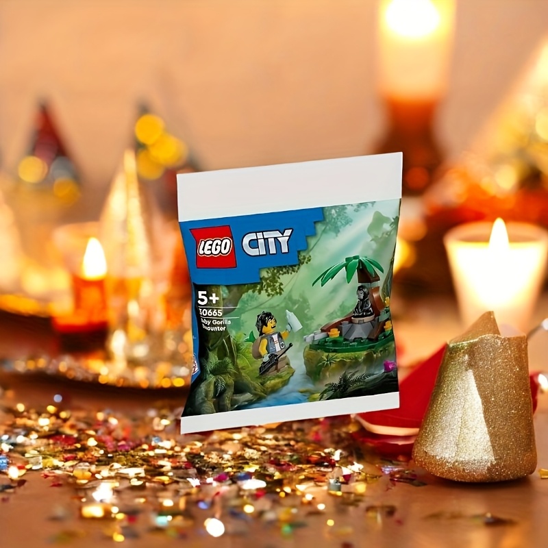 European Version, LEGO Gorilla Encounter 30665, Suitable for Home Decor Items, Great Gift for Holiday