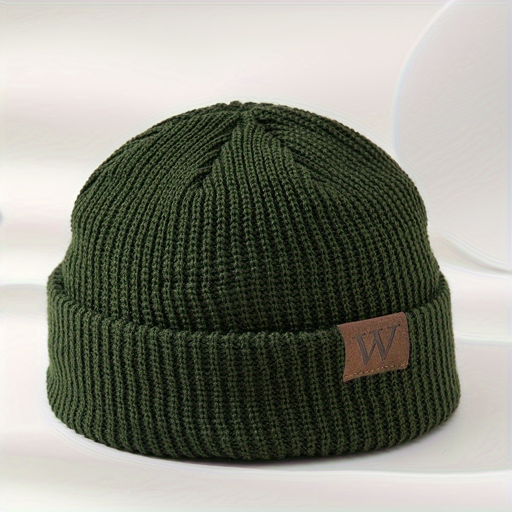 TEMU A Simple And Versatile Knitted Beanie For Teenagers, Suitable For Autumn And Winter, Fashionable And Warm