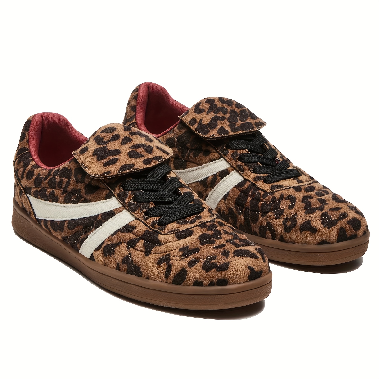 Leopard Print Womens Camo Tennis Shoes Leopard Sneakers For Women