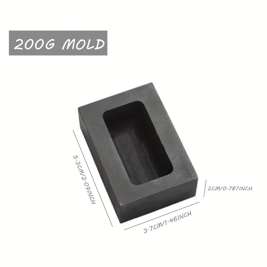 E-shop Gold- -Gießformen, Hochtemperaturbeständige Goldbarren-Gießformen, Mehrere Modelle Verfügbar, DIY Schmuckguss-Werkzeuge,