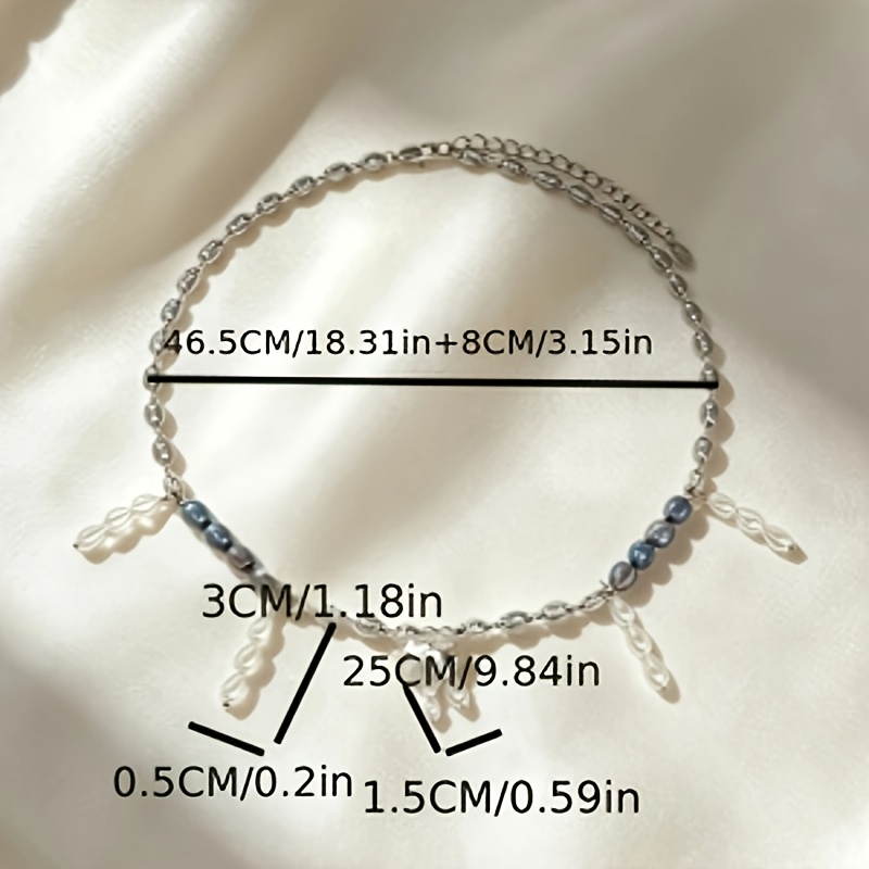 Women's Stylish Elegant Collarbone Chain Necklace, Versatile Design
