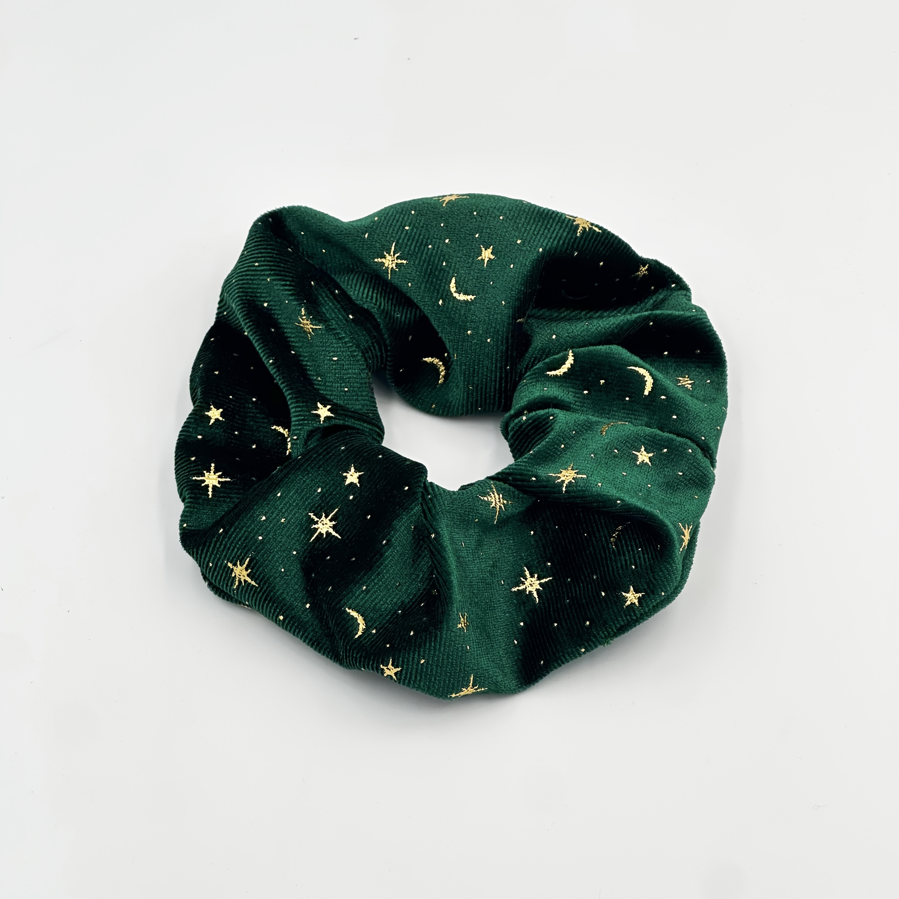 1/ Women's Hair Additions: Hair Clips, Hair Ties, Hair Bands. Made Of Soft Velvet Fabric With Stars, , Red And Green Patterns. Perfect For Daily, Casual, Home, Outdoor, Winter And Autumn Wear