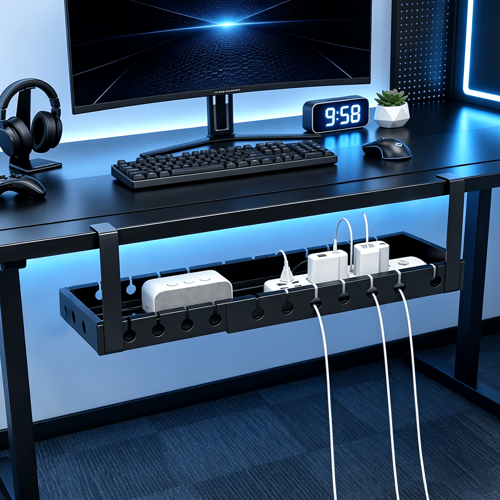 cable management pc sold on Temu United States