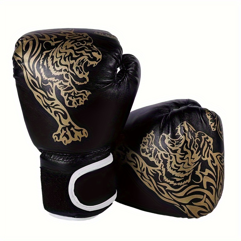 1 Pair 6oz - Kids Boxing Gloves - Features Thickened Sponge Padding, Ideal For Indoor And , Training Gloves Suitable For Boxing Beginners