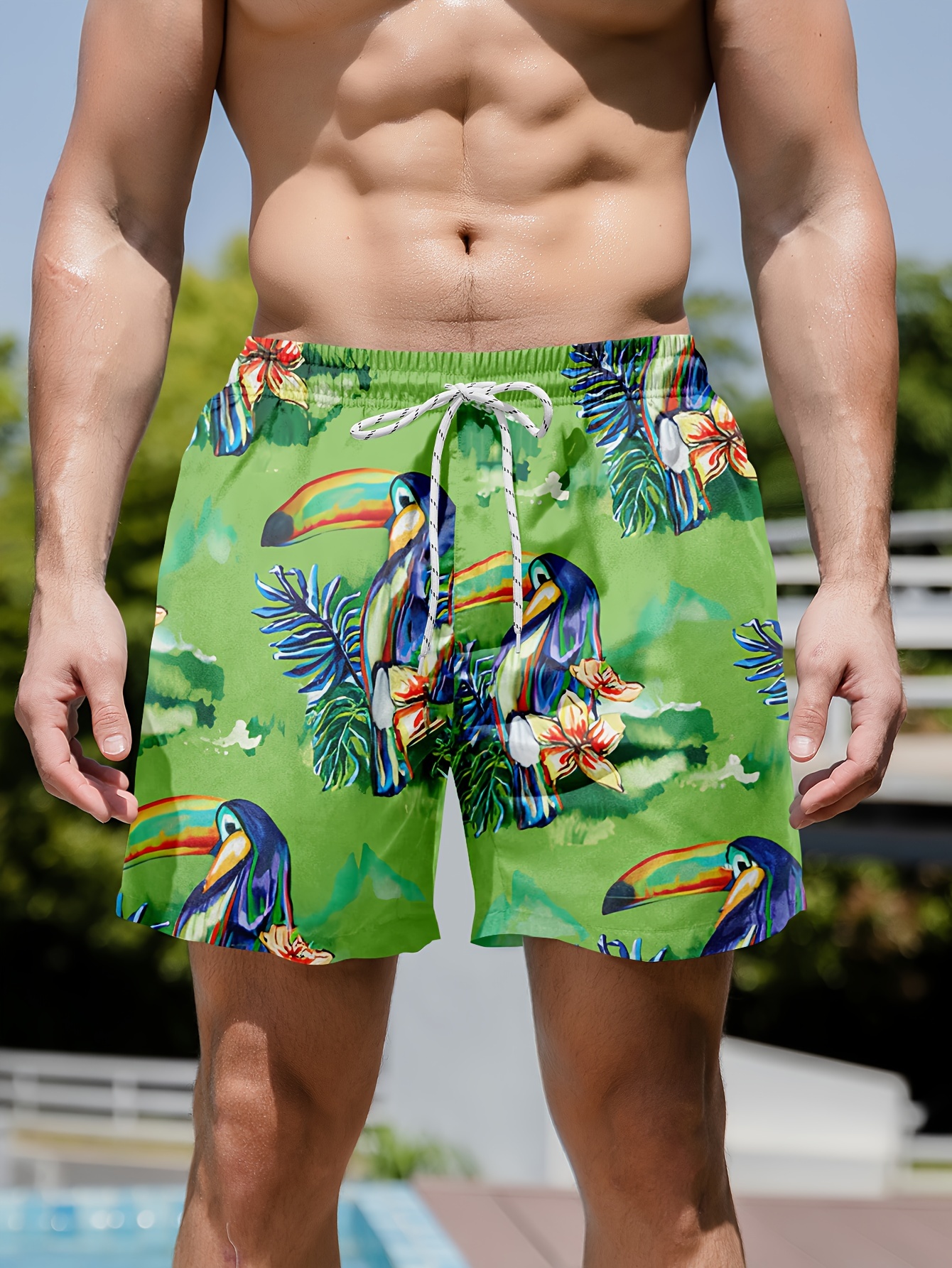 Short Playero Short Para Hombres De Playa Short Playero Bermudas
