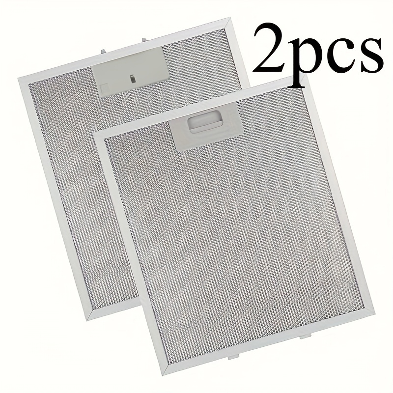 

2-pack Aluminum Exhaust Fan Filters, 320x260mm, 5-layer High-efficiency Universal Replacement Mesh, Compatible With